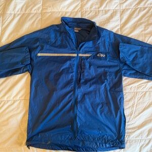 Outdoor Research Men's Windbreaker in Blue